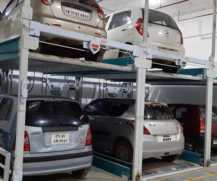 Pit Puzzle Car Parking System