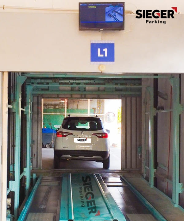 Auto-cart Parking in Madurai with 485 Cars