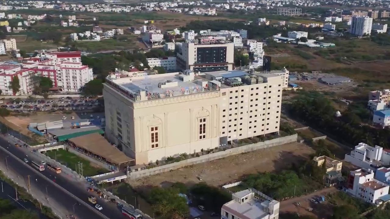Auto-cart Parking in Madurai with 485 Cars
