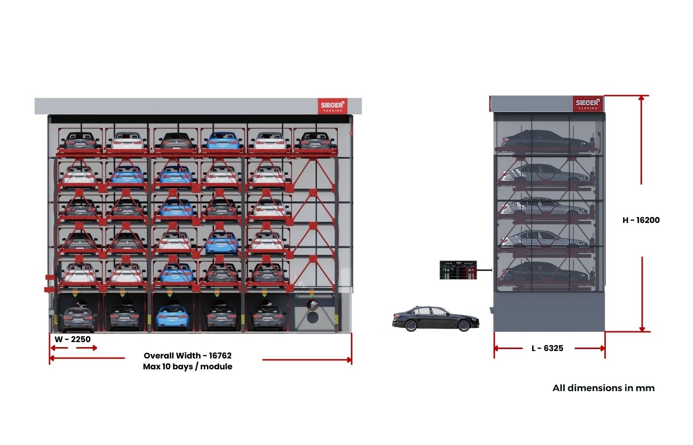 Puzzle Parking System Configuration