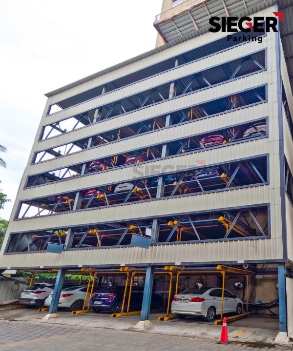 Puzzle Parking in Chennai with 216 Cars