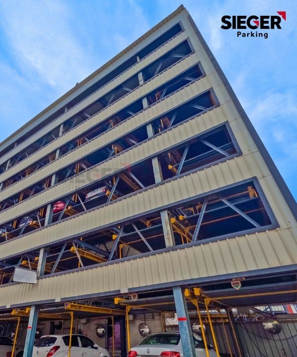Puzzle Parking in Chennai with 216 Cars