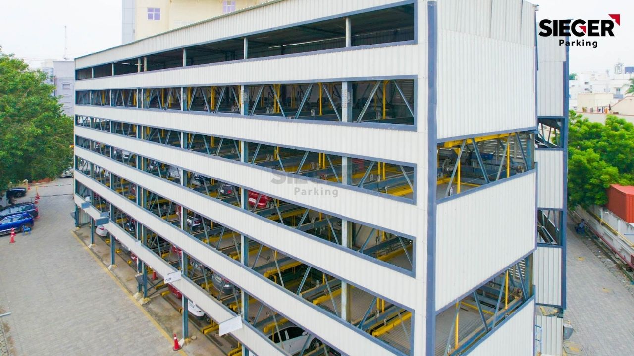 Puzzle Parking in Chennai with 216 Cars