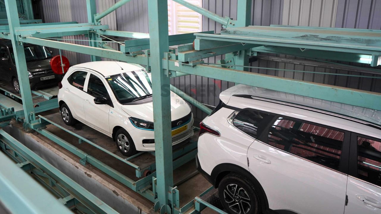 Tower Parking in Mumbai with 60 Cars
