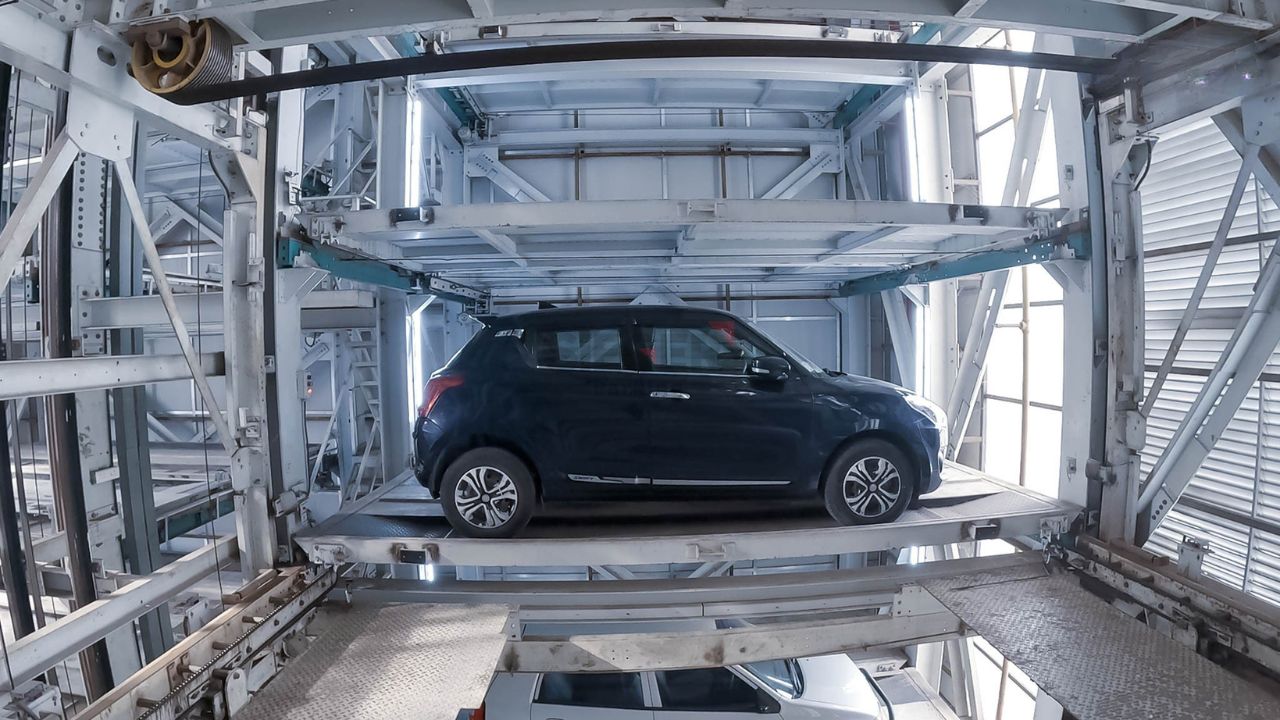 Tower Parking in Mumbai with 489 Cars