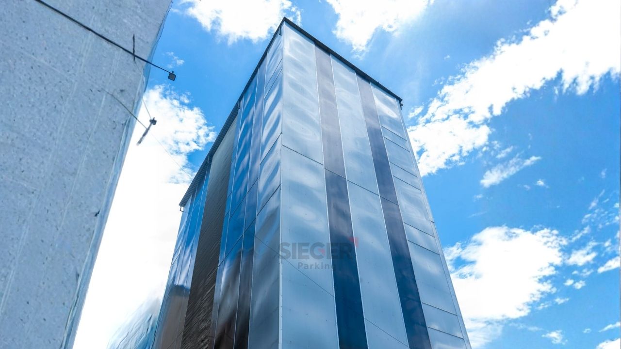 L-Cart Tower Parking in Coimbatore with 64 Cars
