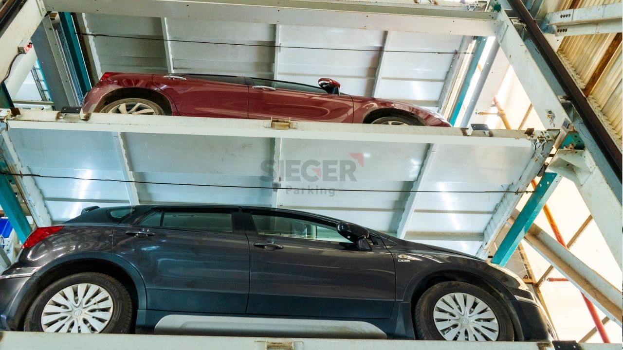 Tower Parking in Chennai with 94 Cars