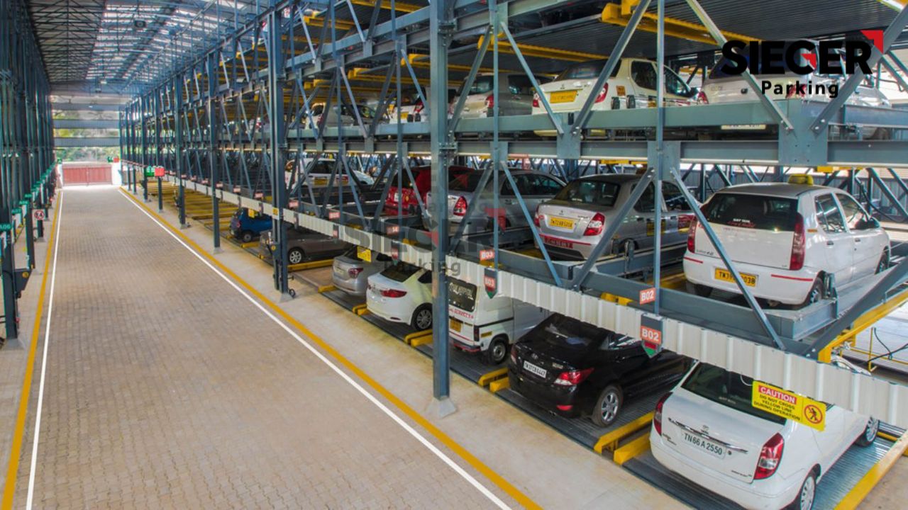 Puzzle Parking in Coimbatore with 342 Cars