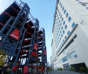 Rotary parking system in Chennai providing 36 car spaces for hospitals