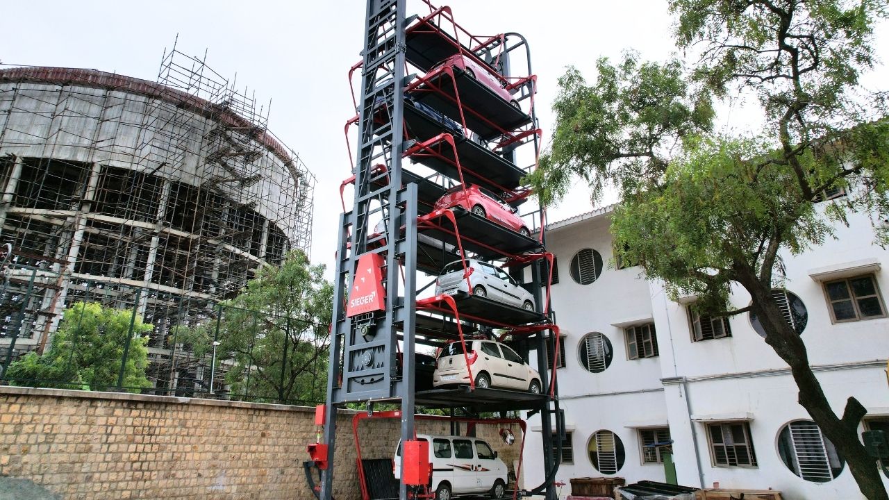 Rotary Parking in Coimbatore with 12 Cars