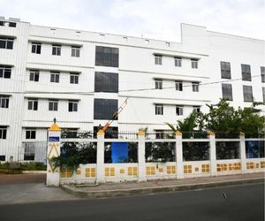 Rotary parking system in Salem providing 100 car spaces for municipal use