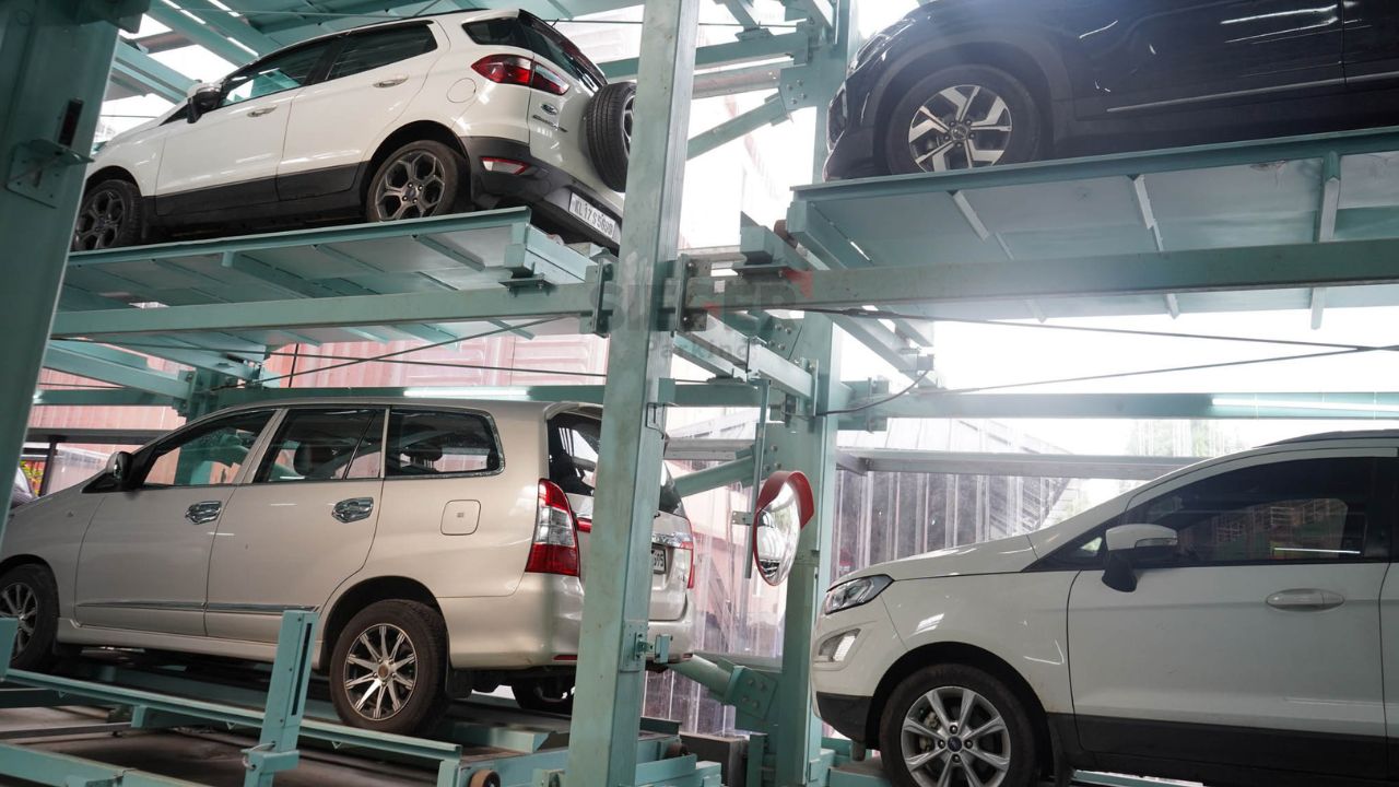 L-Cart Tower Parking in Cochin with 76 Cars