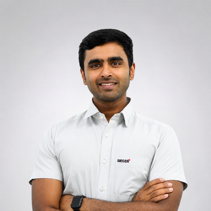 Mr. Ashwin Karivaradaraj, Director, Sieger Parking