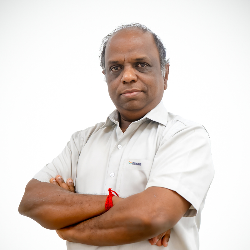 Mr. Srinivasalu G, Director, New Product Development, Sieger Parking